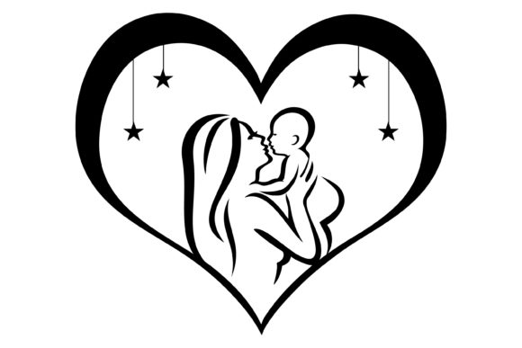 Graphics for Crafts: Mom & Baby SVG Review