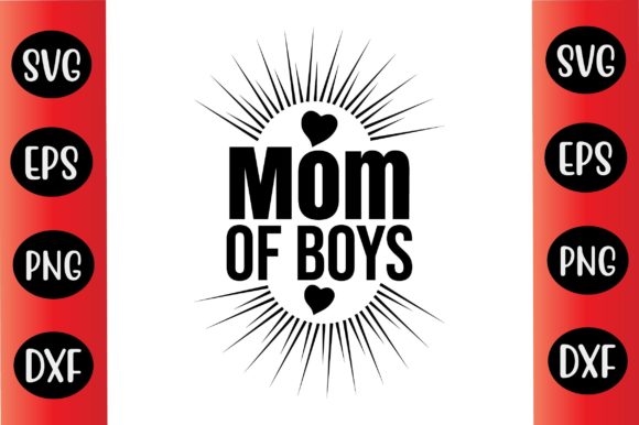 Mom of Boys Graphics for Crafts