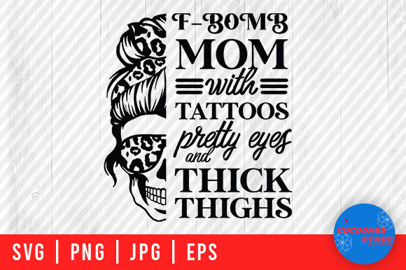 Skull Mom SVG: Bold Crafts & Graphics